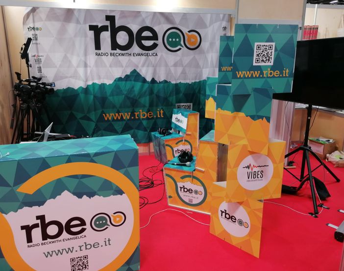 Lo studio mobile di RBE TV Lo studio mobile di RBE TV