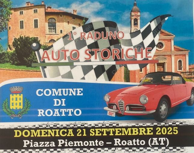 Roatto-Montmartre: arte e auto d'epoca si incontrano nel borgo astigiano