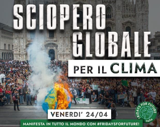 "We are unstoppable, another world is possible!": il 24 aprile ad Asti il quinto sciopero globale per il clima "We are unstoppable, another world is possible!": il 24 aprile ad Asti il quinto sciopero globale per il clima