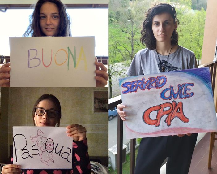 Dal Cpia Asti le storie a distanza di Ana, Irene e Susanna, volontarie del servizio civile