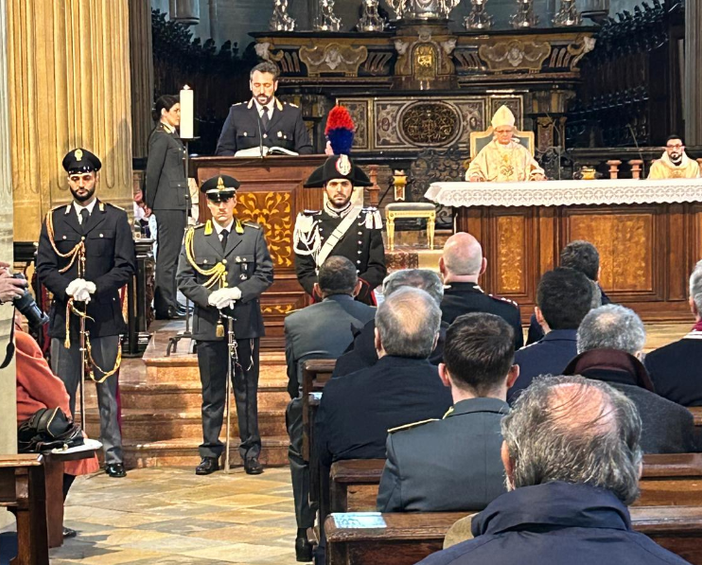 Asti: celebrato in Cattedrale il precetto pasquale delle Forze dell’Ordine