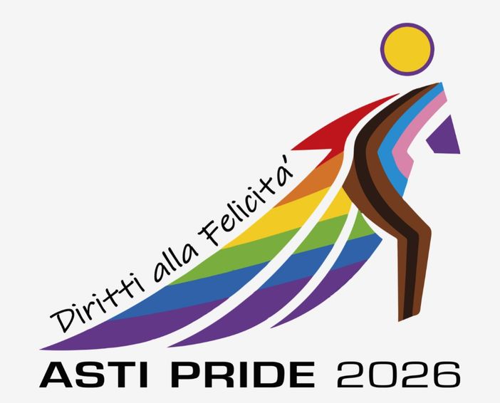 Asti Pride, l’11 luglio 2026 la quarta edizione: “Diritti alla felicità” al centro dell'evento Asti Pride, l’11 luglio 2026 la quarta edizione: “Diritti alla felicità” al centro dell'evento