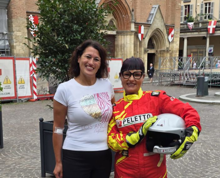 Debora Biglia con Romina Saracco