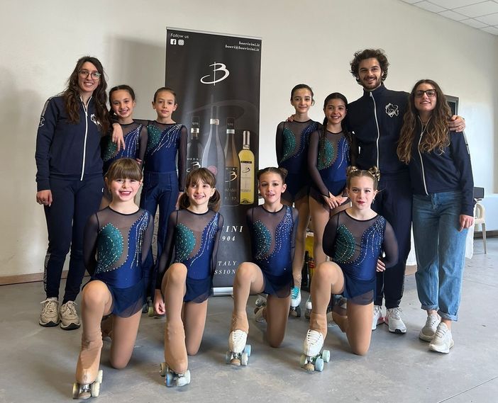 Pattinaggio: ai campionati provinciali Fisr la Blue Roller di Asti ha schierato 8 atleti Pattinaggio: ai campionati provinciali Fisr la Blue Roller di Asti ha schierato 8 atleti