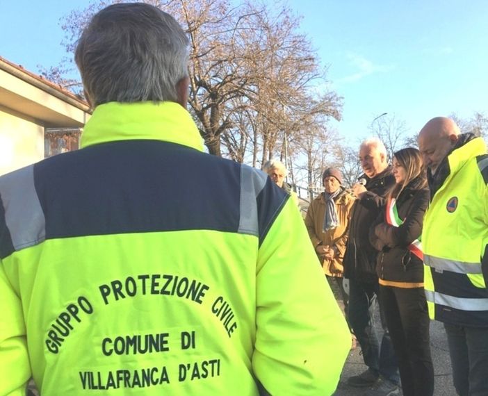 Il sindaco Macchia con Pittarelli Il sindaco Macchia con Pittarelli