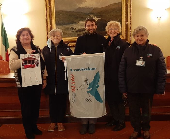 Delegazione dell’associazione “Con Te” ricevuta in Municipio a Nizza Monferrato