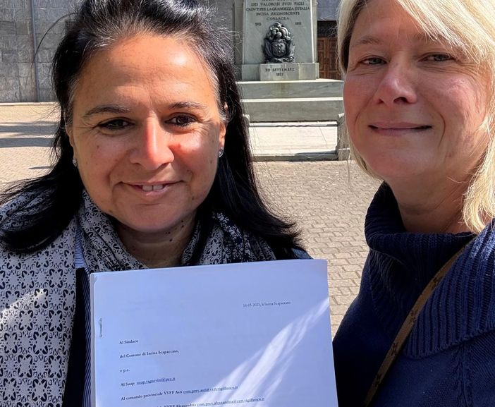 In foto Emanuela Tornato e Diana Bertolino