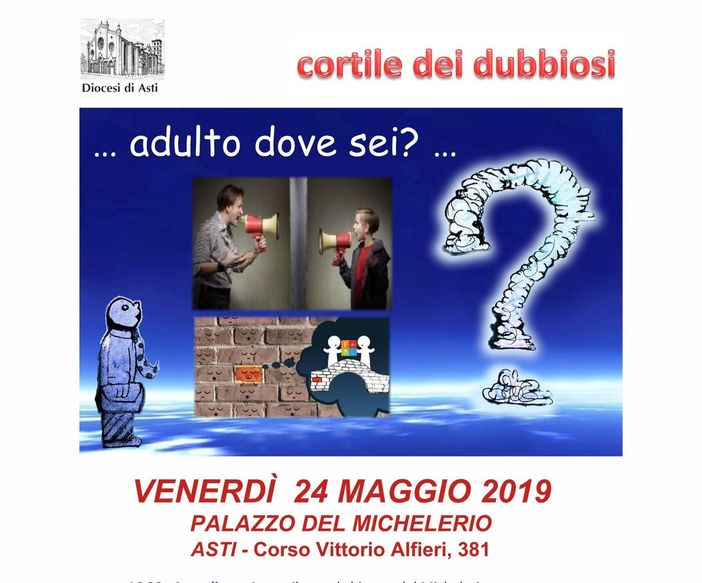 Al Michelerio sta per rinnovarsi l'appuntamento con il "Cortile dei dubbiosi" Al Michelerio sta per rinnovarsi l'appuntamento con il "Cortile dei dubbiosi"