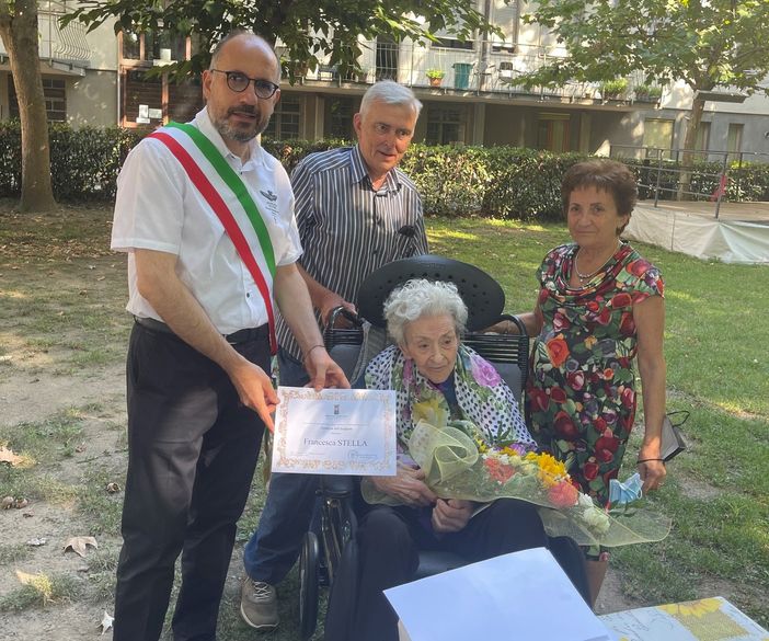 Festeggiata una neo centenaria alla Casa di Riposo Città di Asti