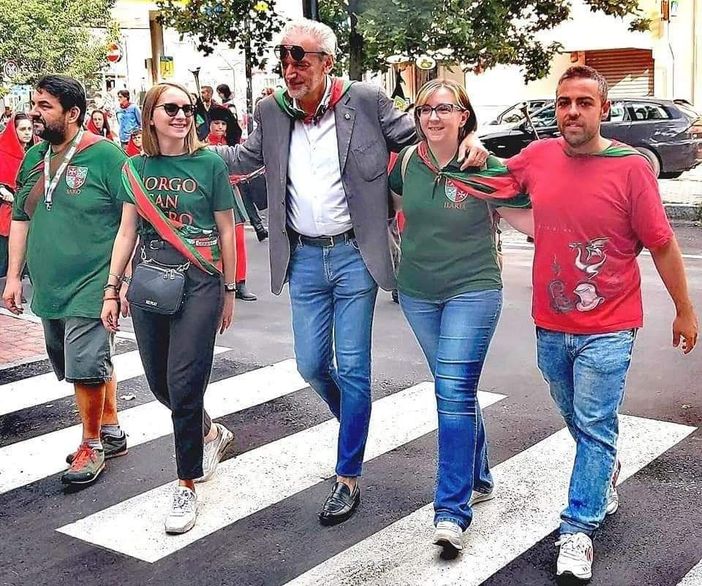 Il direttivo (foto Borgo San Pietro)