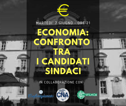 Video confronto tra gli aspiranti sindaci sulle prospettive economiche e imprenditoriali di Asti