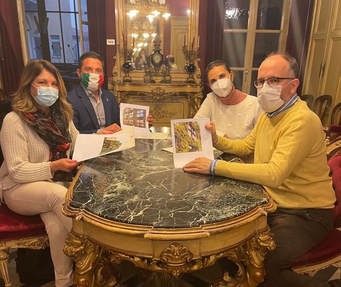 Un giardino verticale sulla facciata del palazzo provinciale tra le idee del sindaco Rasero proposte alla Provincia