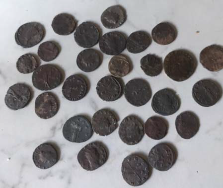 Recuperato ad Asti un &quot;tesoretto&quot; di monete romane in vendita sul web