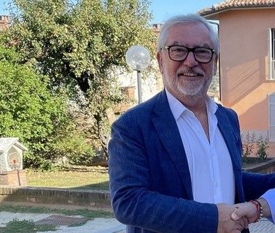 Flavio Boraso ritratto in una foto d'archivio Flavio Boraso ritratto in una foto d'archivio