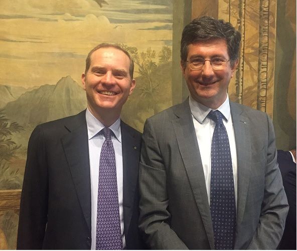 Giansanti con Brondelli