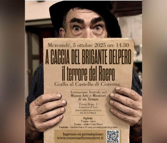 Sulle tracce di Delpero, il 'terrore del Roero' rivive a Cisterna Sulle tracce di Delpero, il 'terrore del Roero' rivive a Cisterna