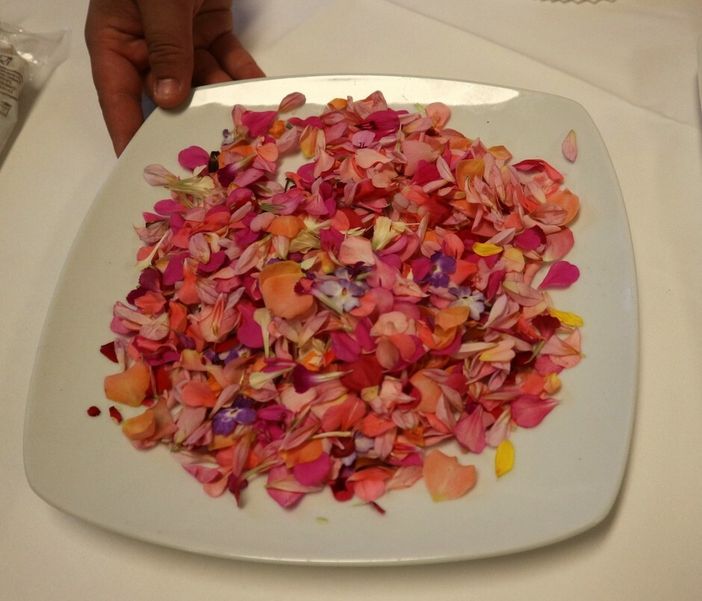 A Golosaria Milano si cucina con i fiori eduli A Golosaria Milano si cucina con i fiori eduli