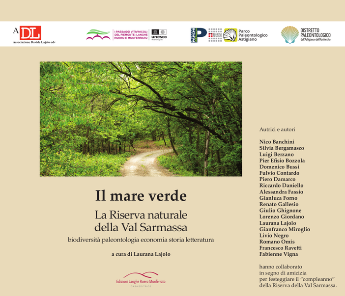 Un prezioso volume sulla biodiversità della Riserva naturale della Val Sarmassa