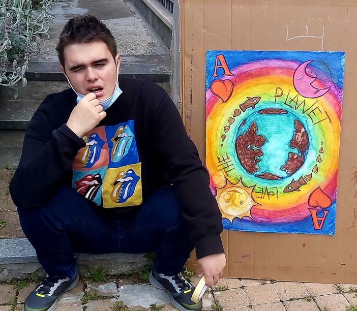 Liceo Artistico: il disegno di Michele Nebiolo sui biglietti della Lotteria Italia