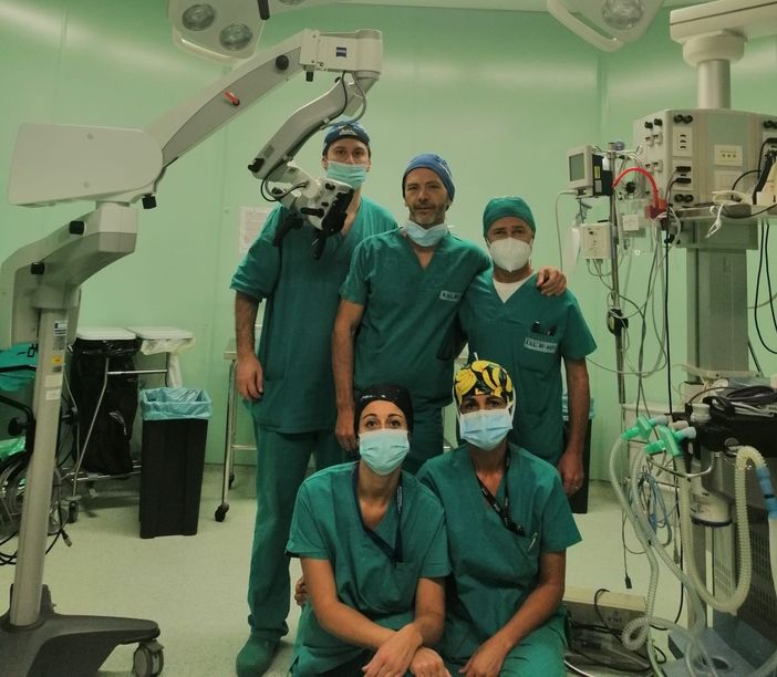 Il personale del reparto