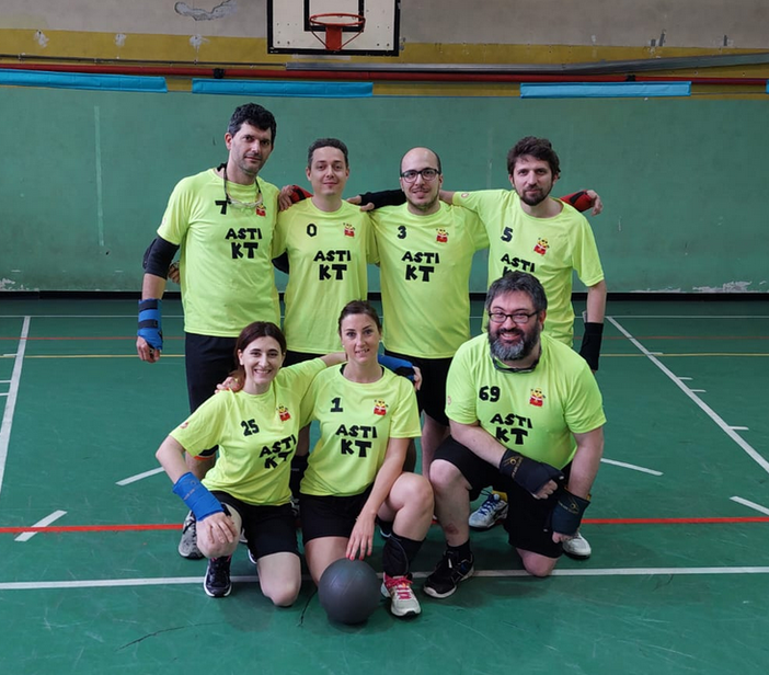 La squadra astigiana di hitball