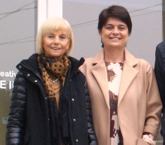 Barbara Botto (a destra) con Ada Bruna Morando