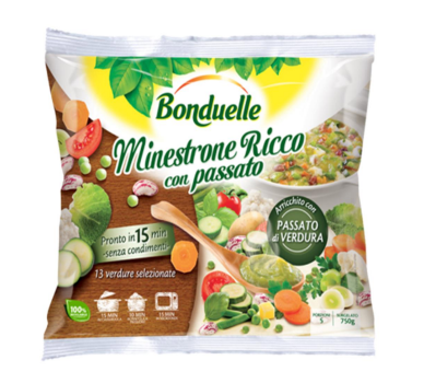 Coop richiama cautelativamente alcune confezioni di minestrone Bonduelle