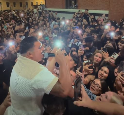 Alcune immagini della serata