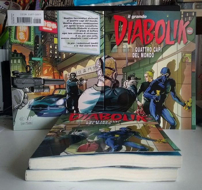 Le Diabolike colpiscono ancora e firmano la storia principale e la copertina del nuovo Grande Diabolik