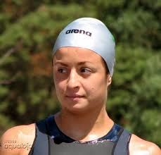 Brividi e commozione per l'addio al nuoto di Alice Franco Brividi e commozione per l'addio al nuoto di Alice Franco