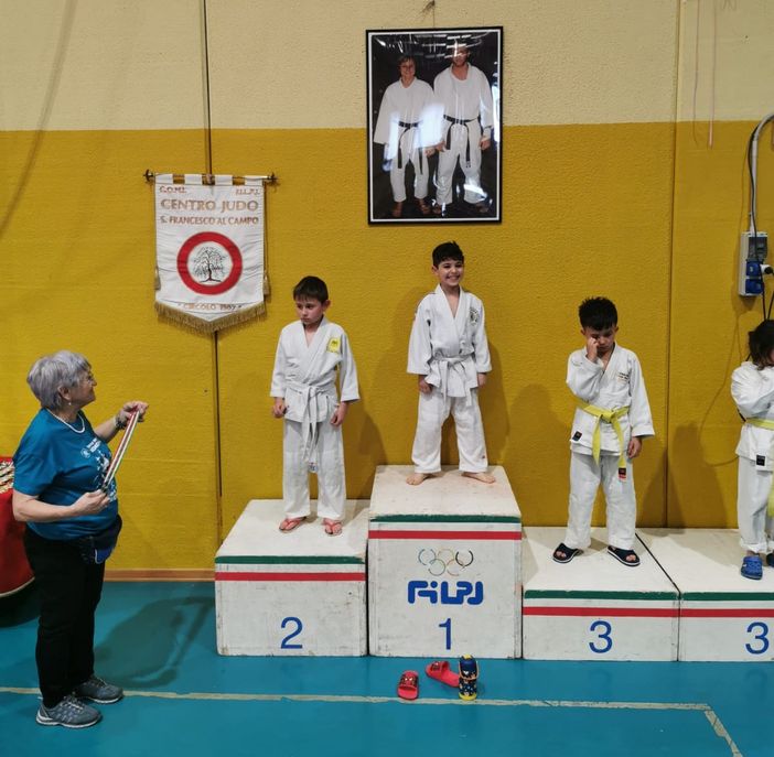 Judo: al Memorial Peressotti di San Francesco al Campo anche la scuola  Shobukai ASD di Villanova d’Asti