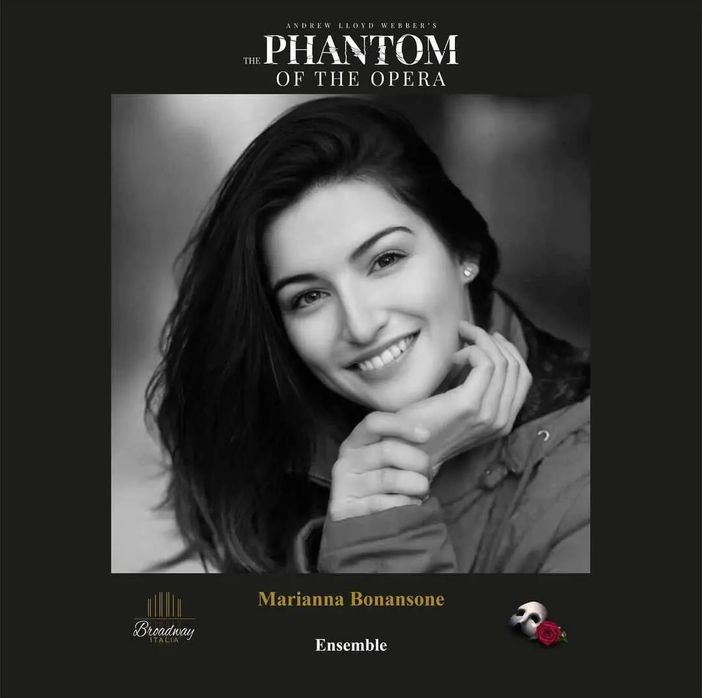 Anche l'astigiana Marianna Bonansone nel cast del musical "The phantom of opera" Anche l'astigiana Marianna Bonansone nel cast del musical "The phantom of opera"