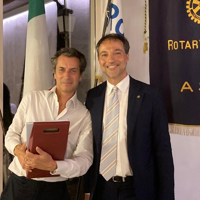 Cominati con il presidente Bazzano