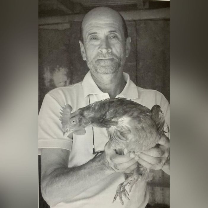 Piero Vastadore in una foto di Giulio Morra tratta da "Inventario dopo la piena"