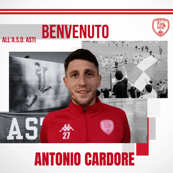 Colpo di livello per l’Asti: arriva dall’Enna Antonio Cardore Colpo di livello per l’Asti: arriva dall’Enna Antonio Cardore