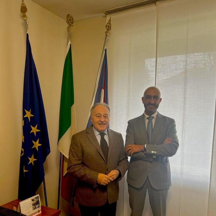 Claudio Lucia con Giovanni Gorgoni Claudio Lucia con Giovanni Gorgoni