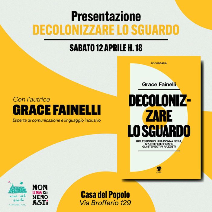 "Decolonizzare lo sguardo" : appuntamento il 12 aprile alla Casa del Popolo