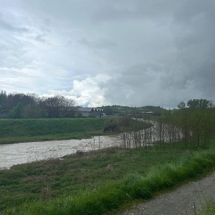 Il Borbore ad Asti (Ph. Dati Meteo Asti)