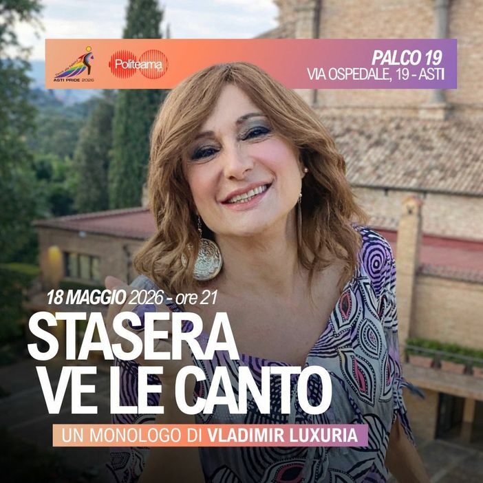 Luxuria torna ad Asti