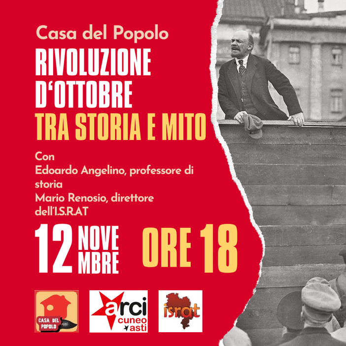 Alla Casa del Popolo si ricorda l'anniversario della Rivoluzione d'Ottobre con un dibattito Alla Casa del Popolo si ricorda l'anniversario della Rivoluzione d'Ottobre con un dibattito