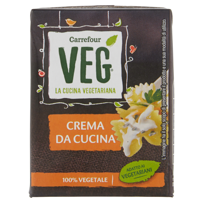Crema da cucina vegetale Carrefour ritirata dal mercato