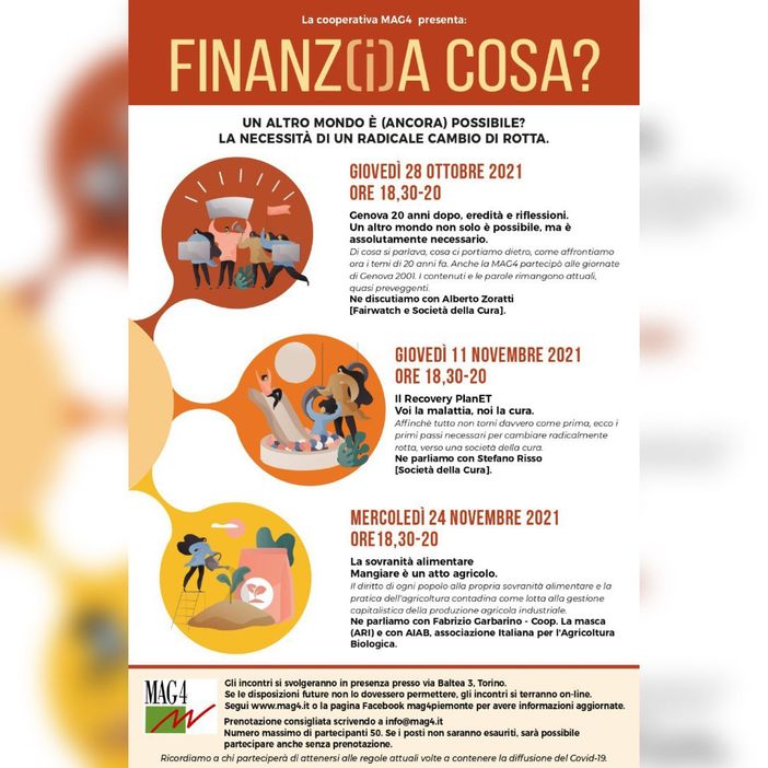 Finanz(i)a cosa? Un altro mondo è (ancora) possibile?  La necessità di un radicale cambio di rotta