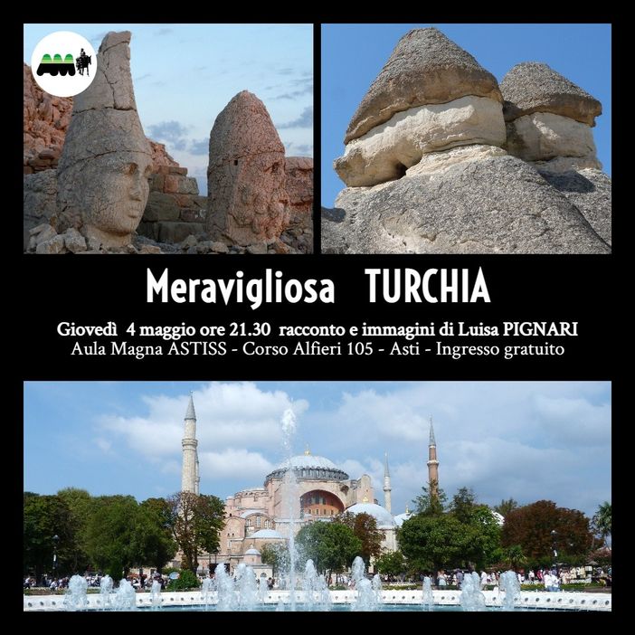 Giovedì 4 maggio ad Astiss un nuovo racconto di viaggio. "Turchia", di Luisa Pignari