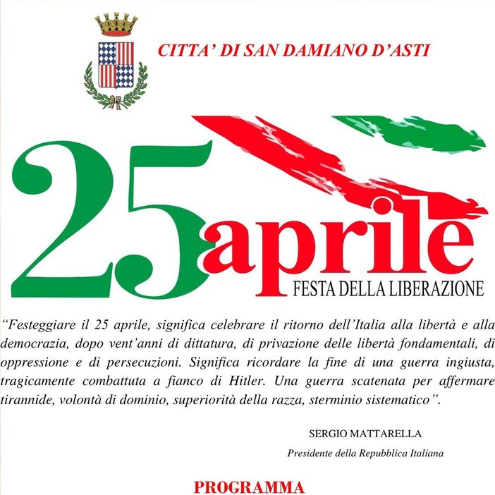 L'emergenza Coronavirus "blinda"anche i festeggiamenti per il 25 aprile L'emergenza Coronavirus "blinda"anche i festeggiamenti per il 25 aprile