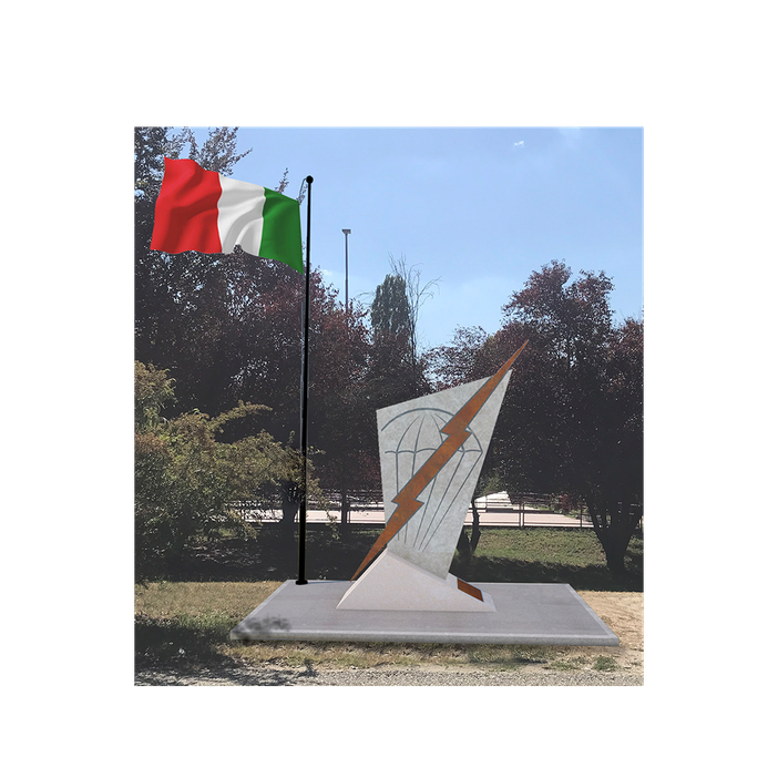 Un rendering del monumento