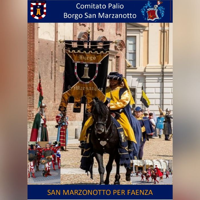 Palio, anche il borgo San Marzanotto partecipa alla "corsa" della solidarietà per la Romagna Palio, anche il borgo San Marzanotto partecipa alla "corsa" della solidarietà per la Romagna