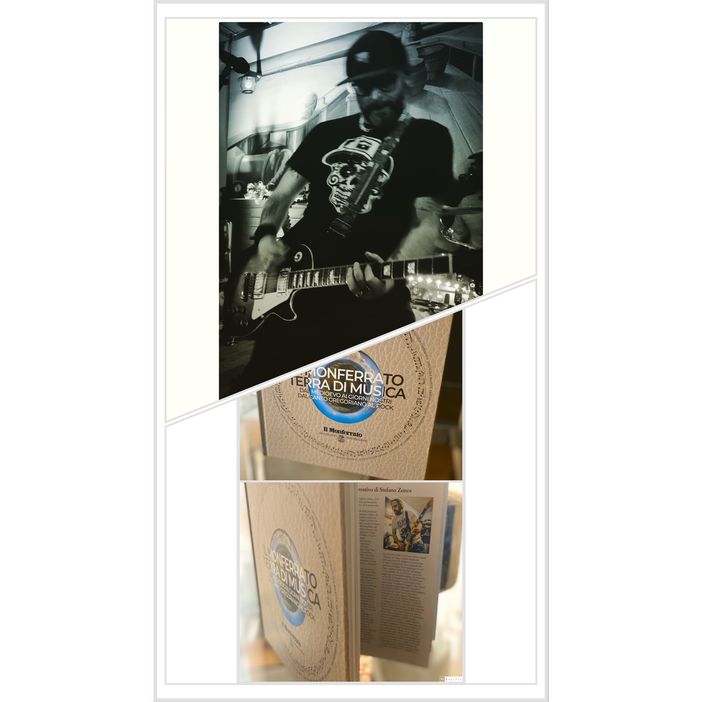 Il cantautore moncalvese Stefano Zonca è stato citato nel libro “Il Monferrato terra di musica”