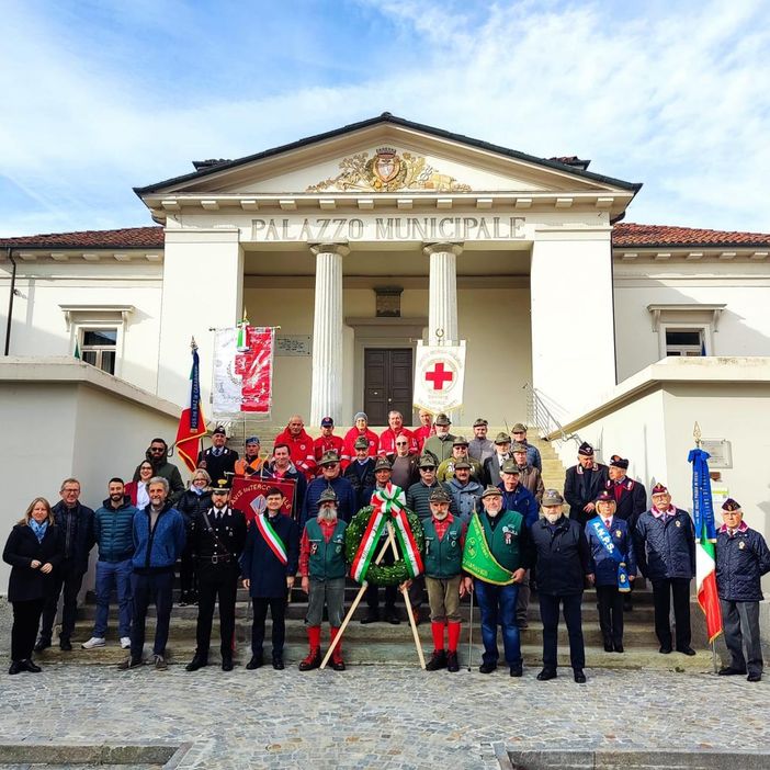 Alcune immagini delle celebrazioni villanovesi per il IV Novembre