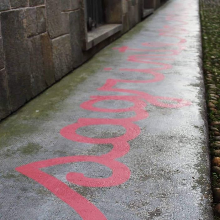 San Damiano: inaugurato il progetto di street art “Sagrinte nen” San Damiano: inaugurato il progetto di street art “Sagrinte nen”