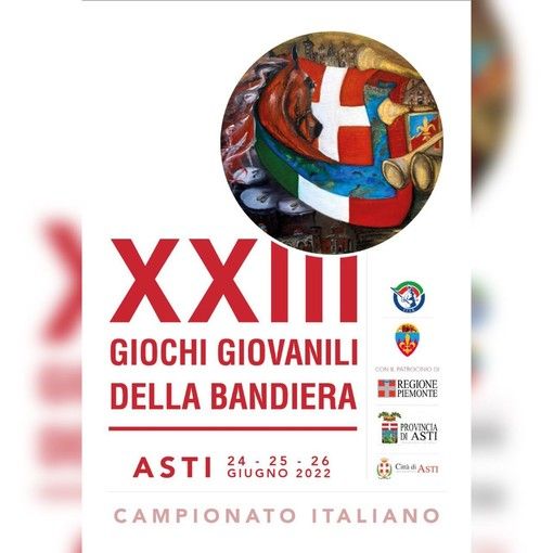 Da domani Asti regina della Bandiera con i XIII Giochi giovanili organizzati dal Rione Santa Caterina Da domani Asti regina della Bandiera con i XIII Giochi giovanili organizzati dal Rione Santa Caterina